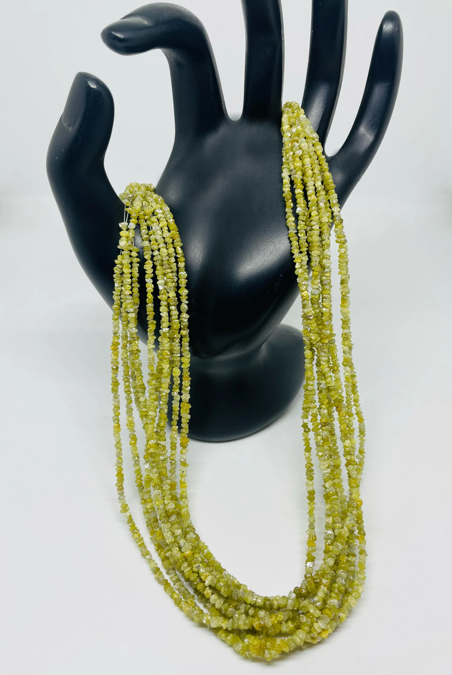 Yellow Diamond Uncut(Raw) Beads - Image 2