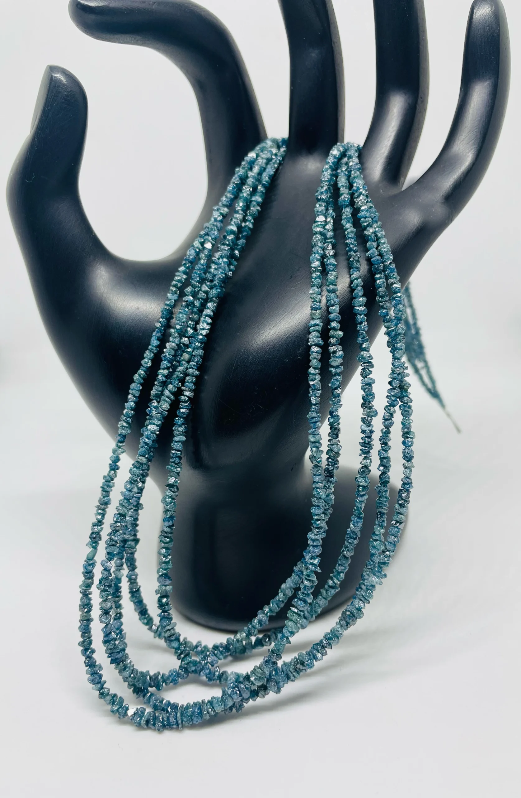 Blue Diamond Uncut(Raw) Beads - Image 3
