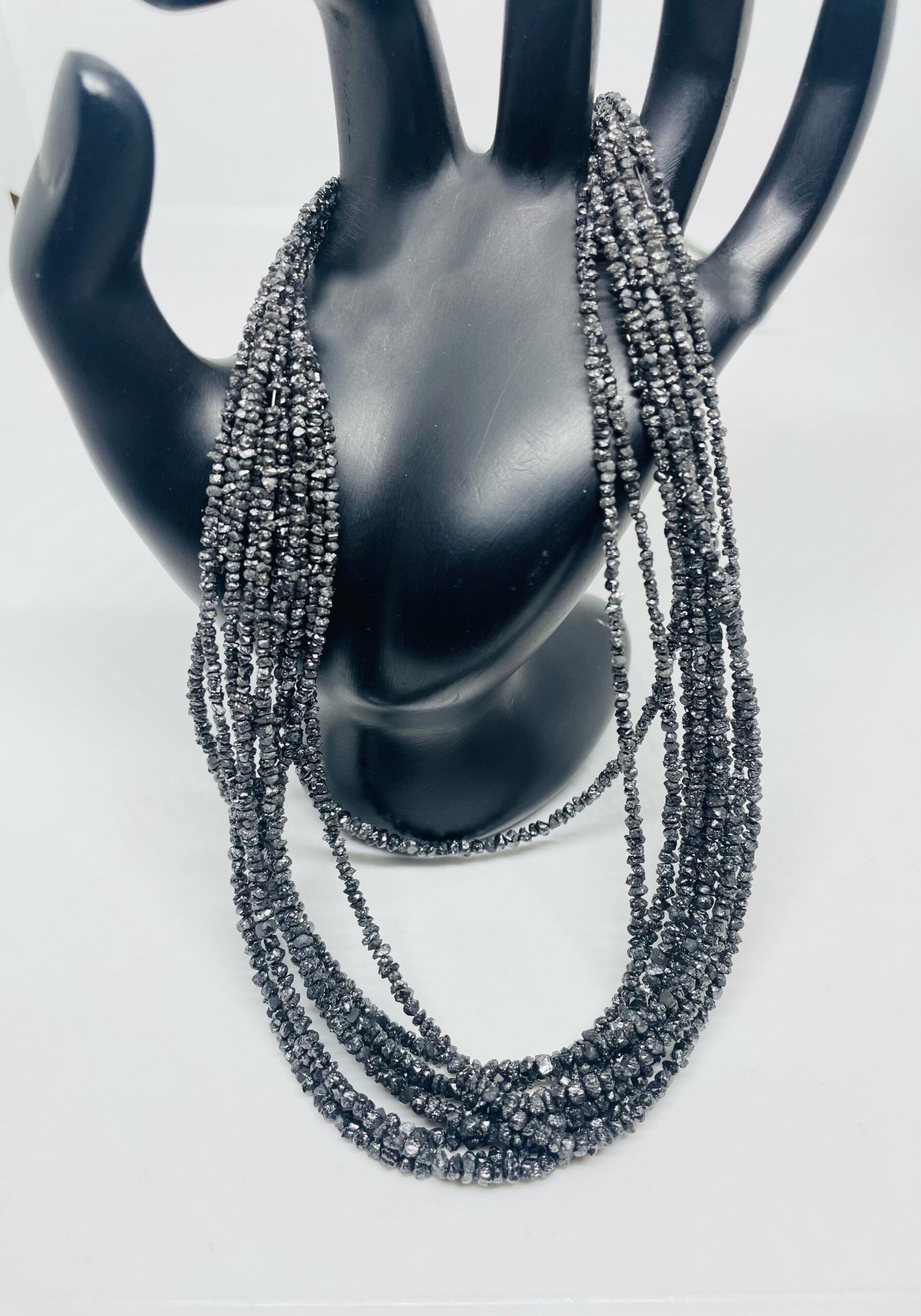 Black Diamond Uncut(Raw) Beads - Image 2