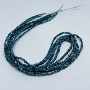 Blue Diamond Uncut(Raw) Beads