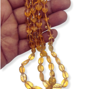 CITRINE FACETED OVAL