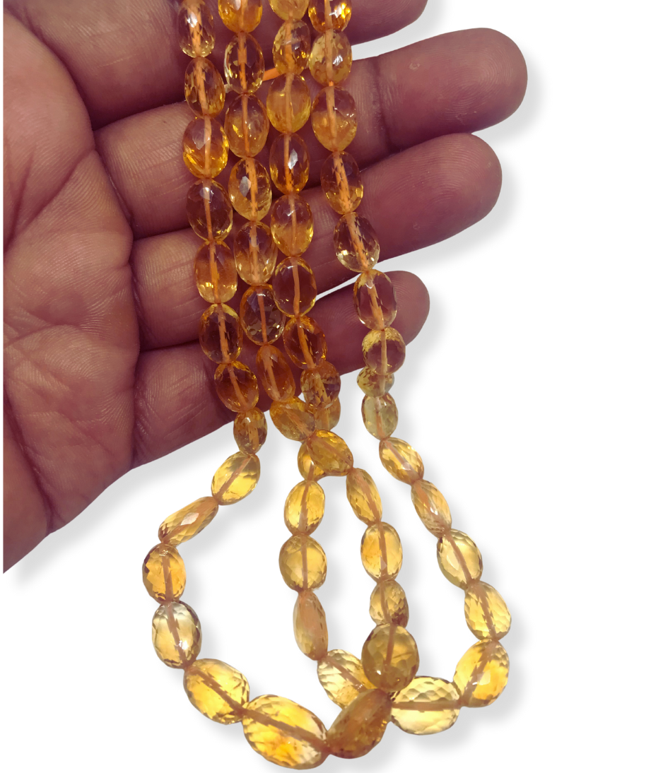 CITRINE FACETED OVAL - Image 2