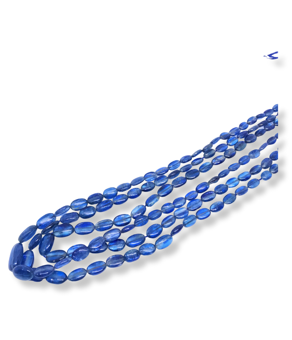 KYANITE OVAL PLAIN BEADS - Image 2