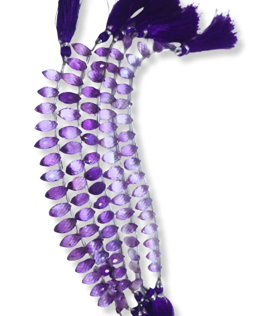 AMETHYST DEW DROP BEADS
