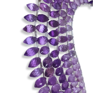 AMETHYST DEW DROP BEADS