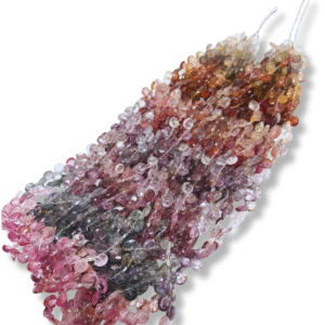 MULTI SPINEL FACETED HEART