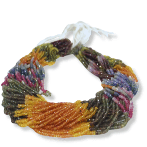 MULTI SAPPHIRE MICRO FACETED 3MM