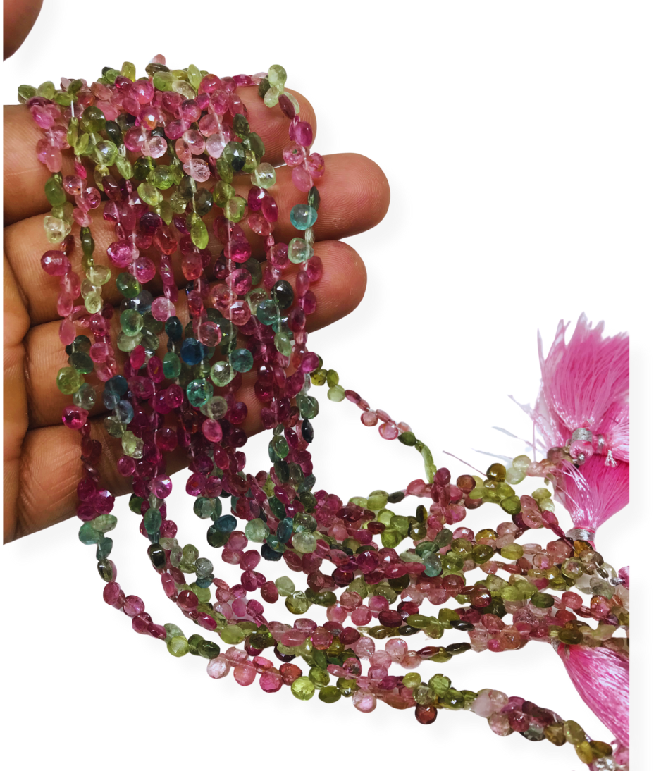 TOURMALINE FACETED DROP - Image 2