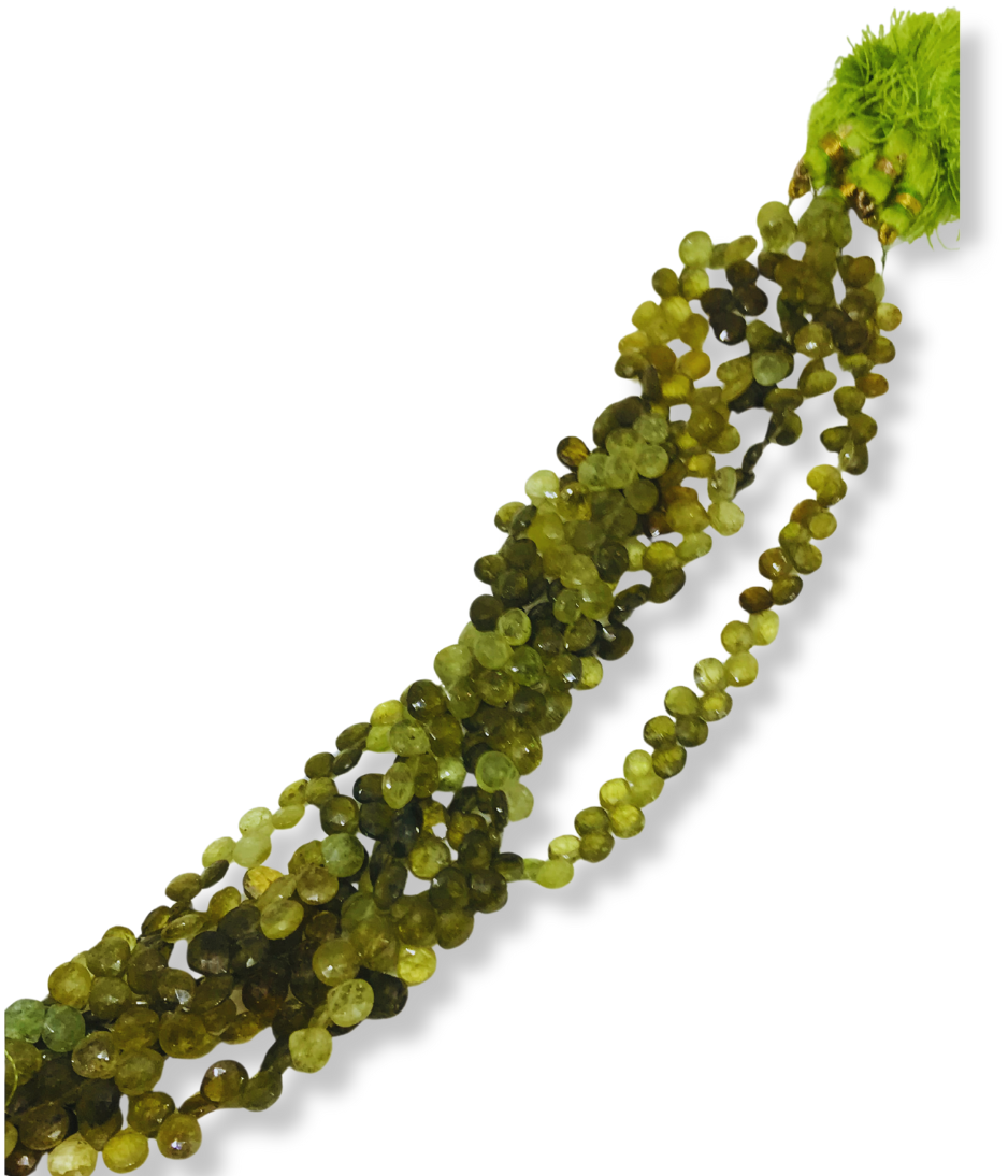 GROSSULAR GARNET HEART - Image 3