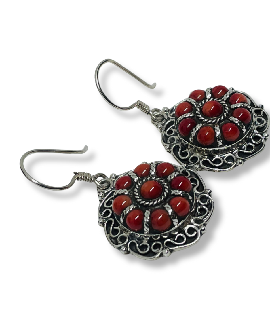 CORAL EARRING - Image 2