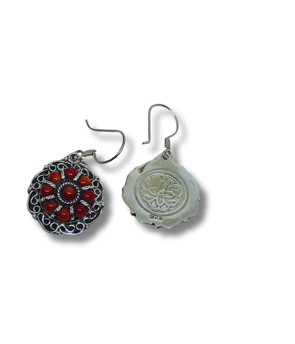 CORAL EARRING - Image 3
