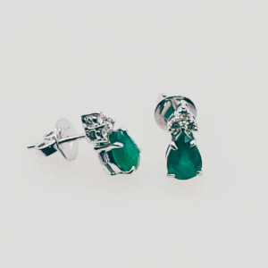 EMERALD EARRING PEAR