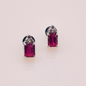 RUBY EARRING