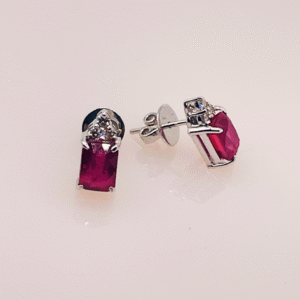 RUBY EARRING