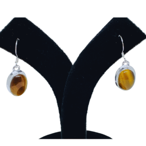 TIGER EYE EARRING