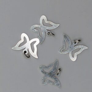Silver Butterfly charm